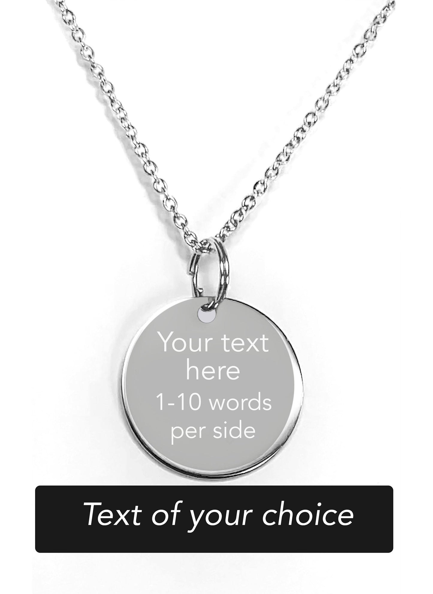 Custom personalized Fingerprint necklace
