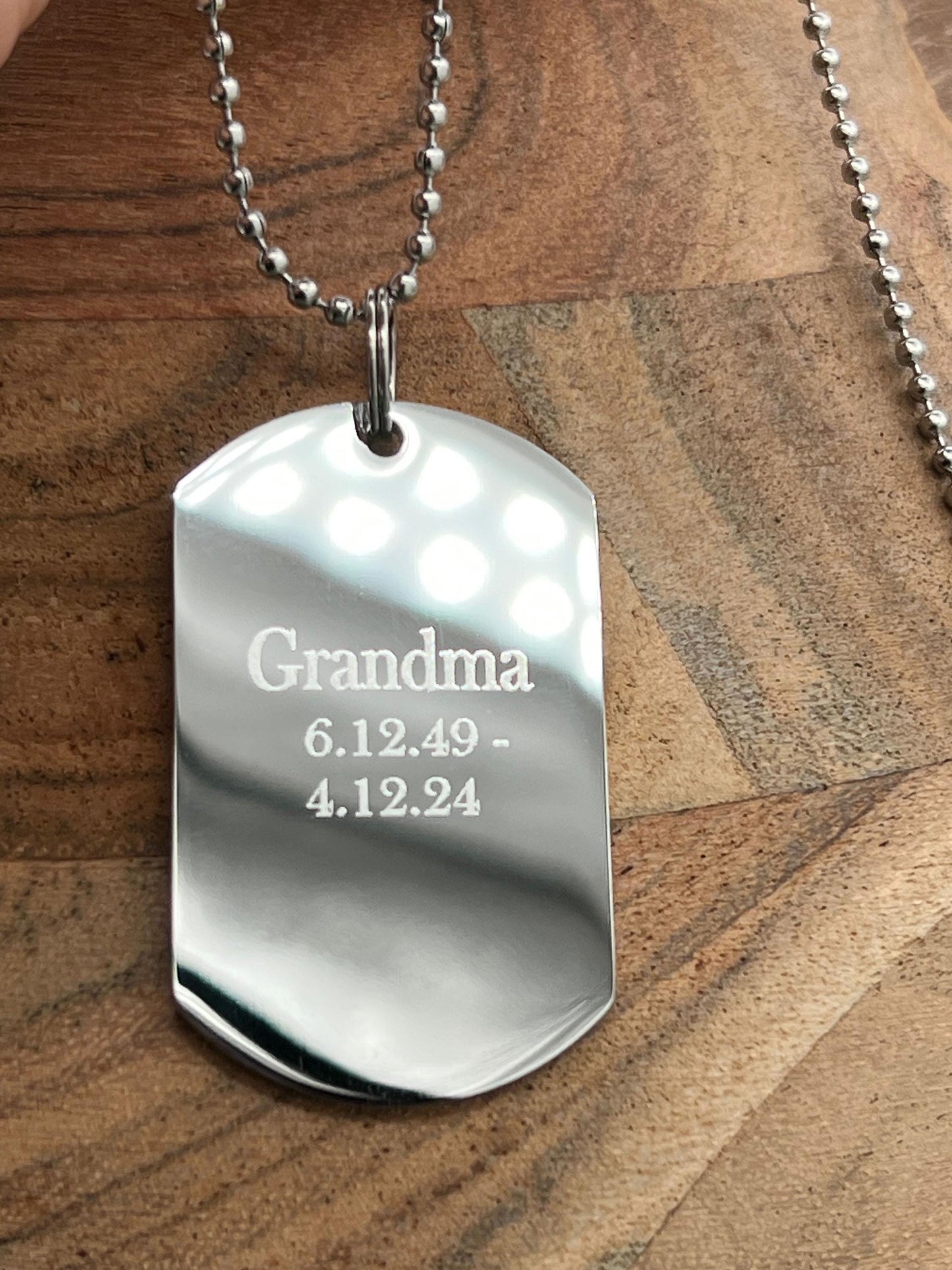 Custom personalized Fingerprint keychain