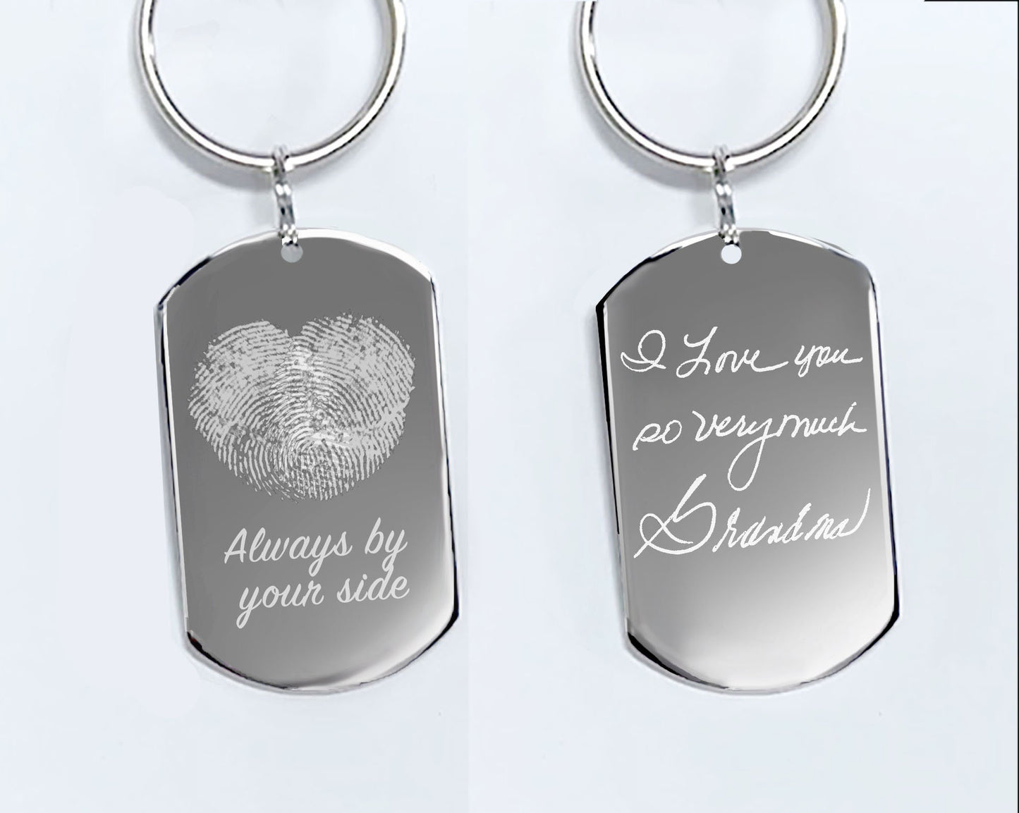 Custom personalized handwriting necklace