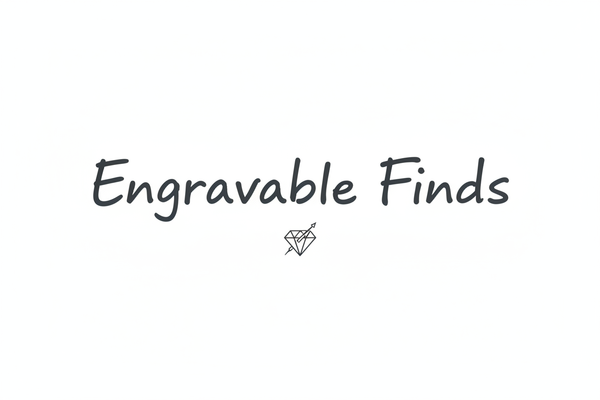 Engravable Finds in nothing you can do font